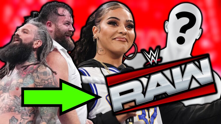 WWE Raw logo, The Righteous and Jaida Parker
