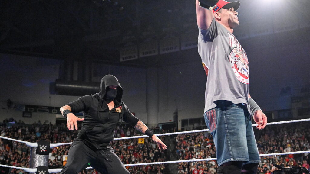 Fake Randy Orton and WWE star John Cena