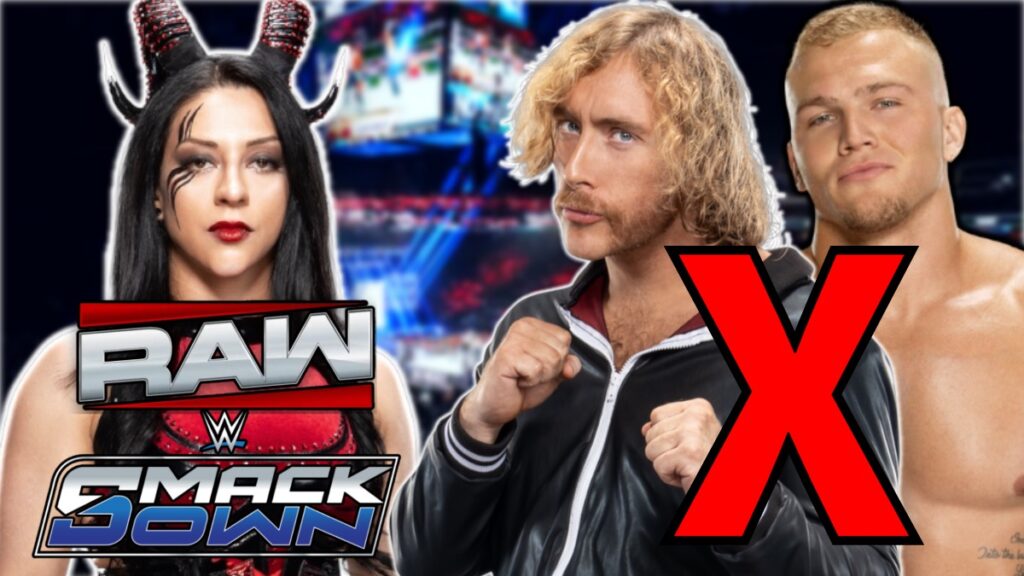 WWE NXT stars Stephanie Vaquer, Charlie Dempsey and Myles Borne