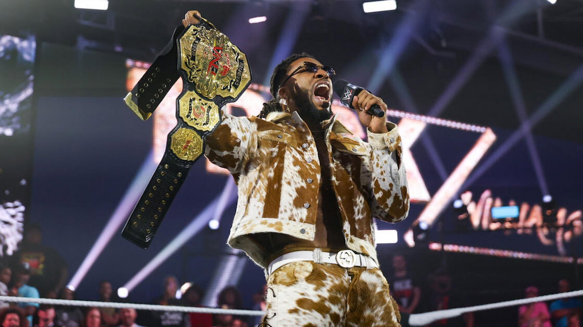 TNA Wrestling World Champion Trick Williams in WWE NXT
