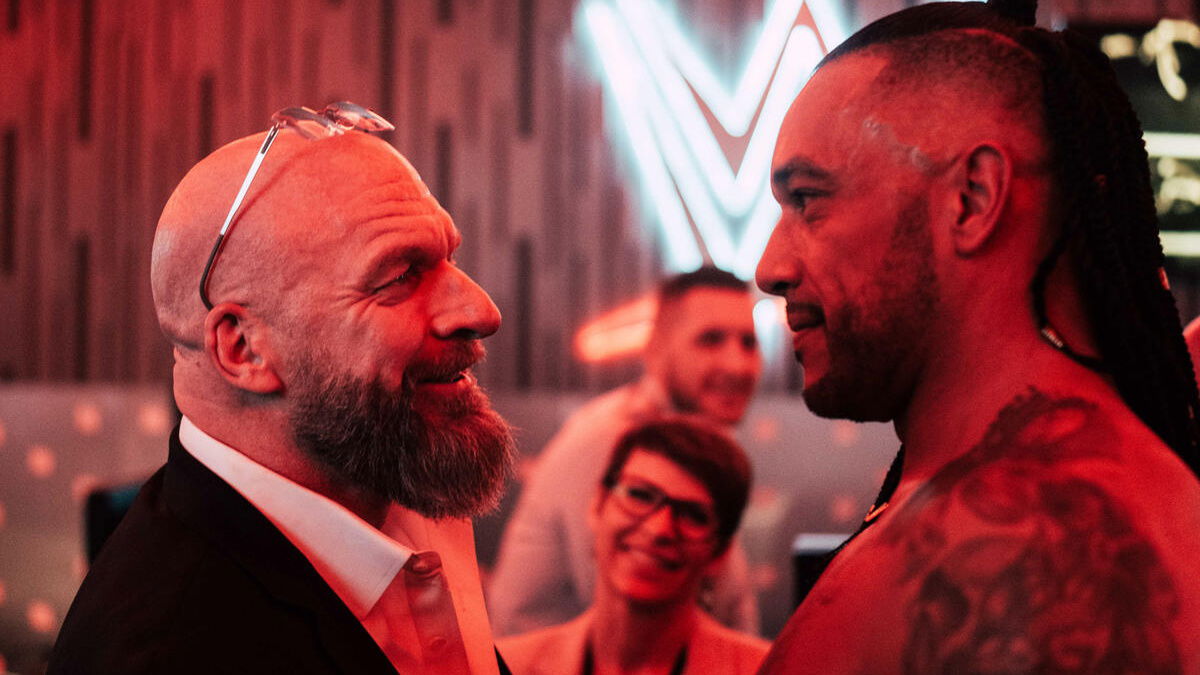 Damian Priest and WWE CCO Triple H