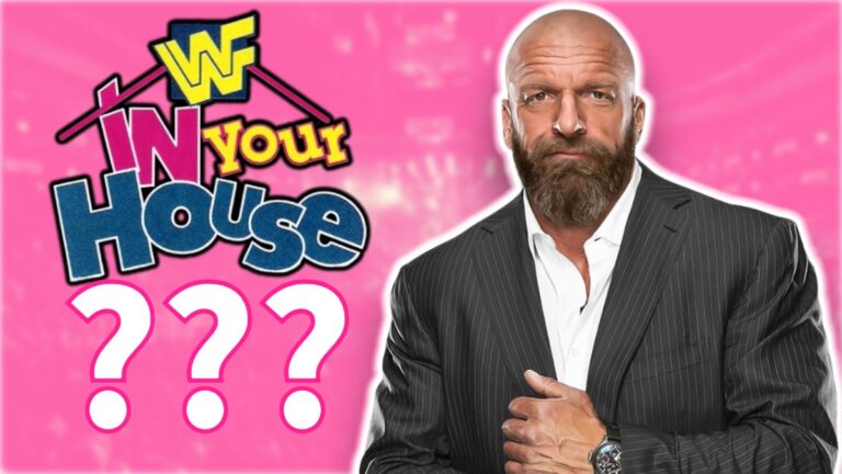 Triple H and WWE In Your House logo