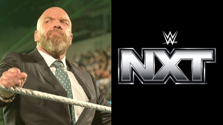 Triple H and WWE NXT logo