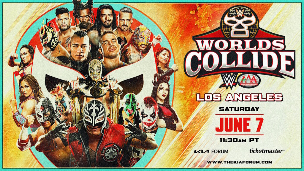 WWE Worlds Collide 2025 poster