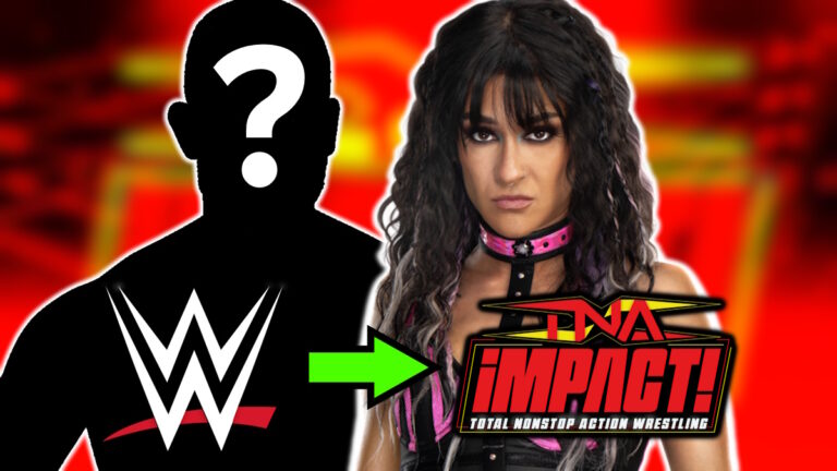 WWE and TNA Wrestling logos with Dakota Kai