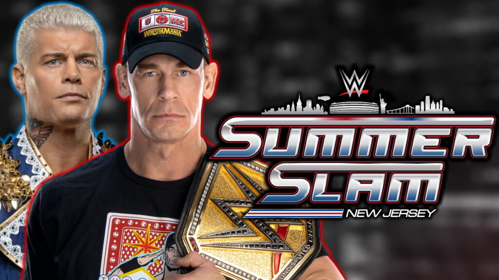 John Cena vs Cody Rhodes WWE SummerSlam graphic