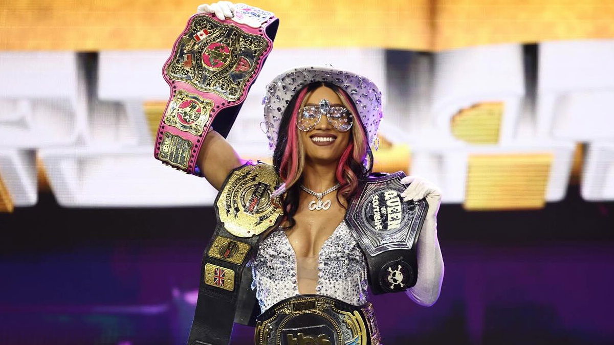 Mercedes Mone Wins Two New Championships