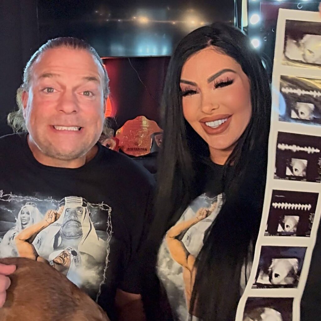 RVD Rob Van Dam Katie Forbes expecting twins