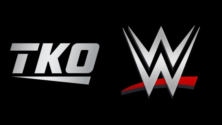 TKO logo (May 2025) next to the WWE logo