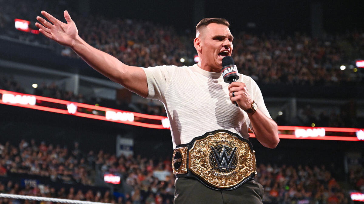 WWE World Heavyweight Champion GUNTHER