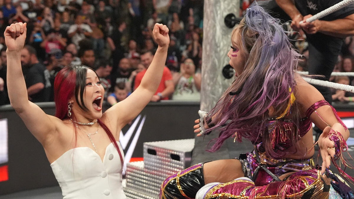 WWE's IYO SKY and Kairi Sane