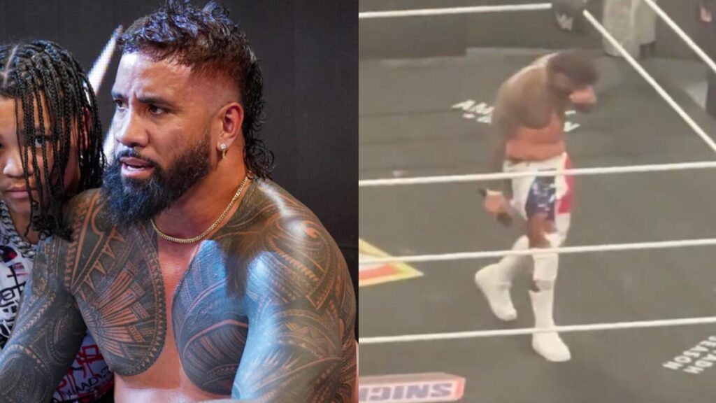 WWE star Jey Uso on Raw