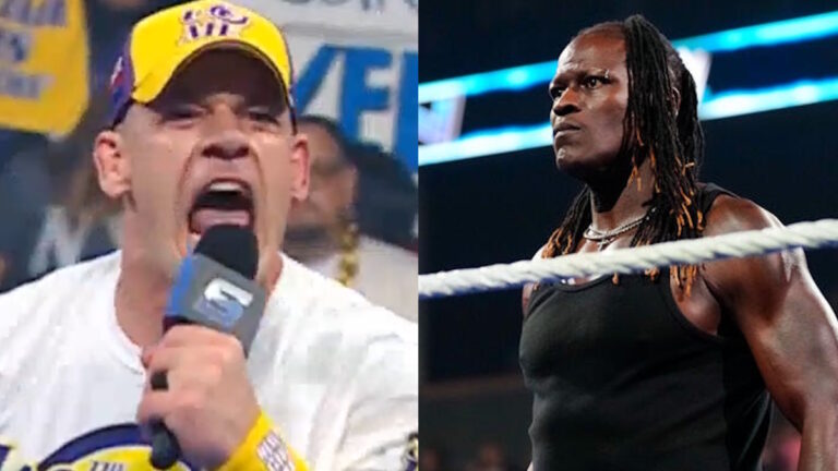 WWE stars John Cena and R-Truth