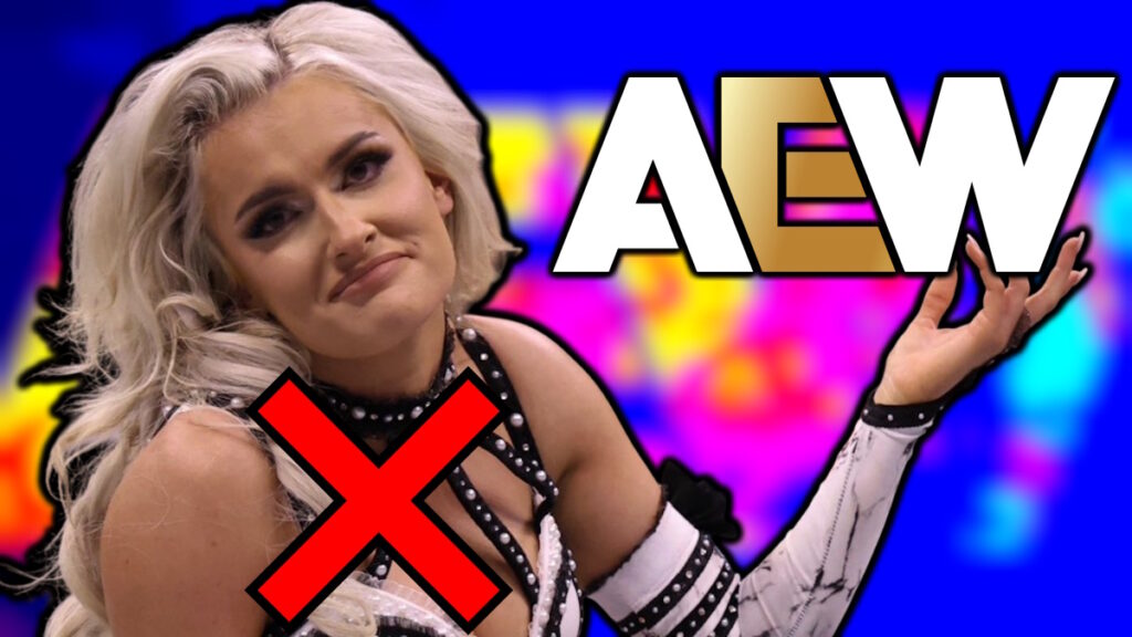 AEW logo and Mariah May
