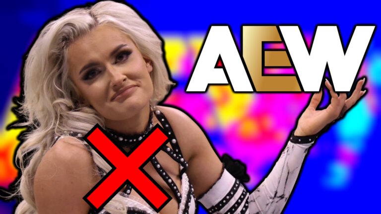 AEW logo and Mariah May