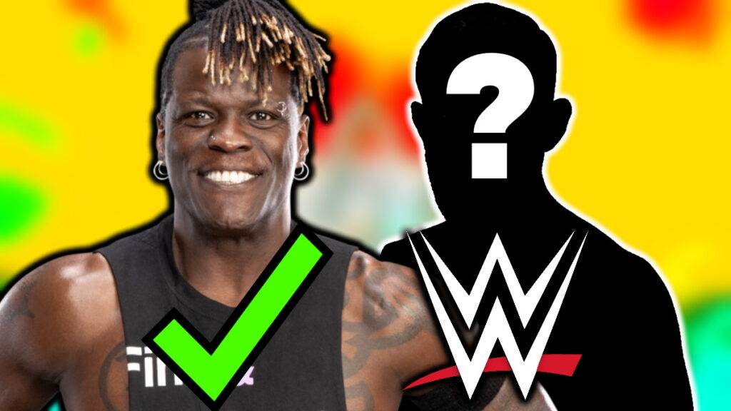 WWE logo and R-Truth
