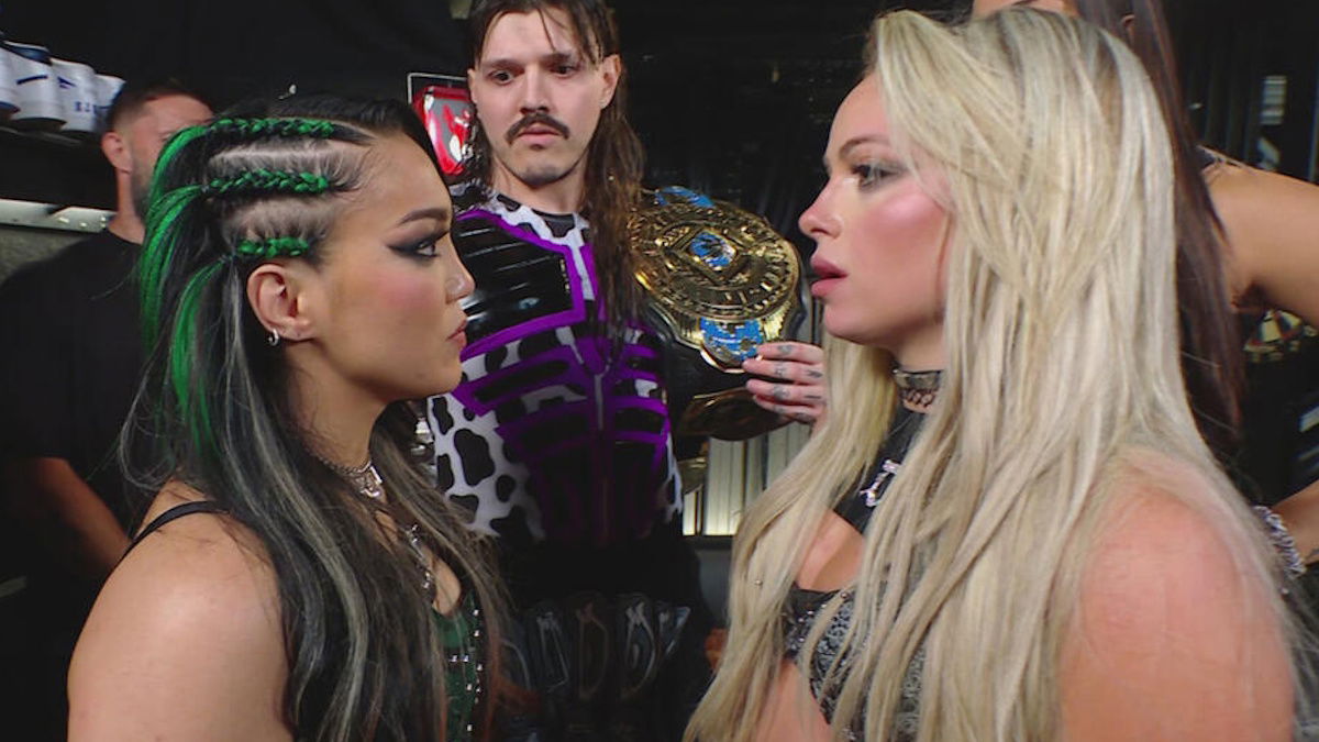 WWE stars Roxanne Perez and Liv Morgan