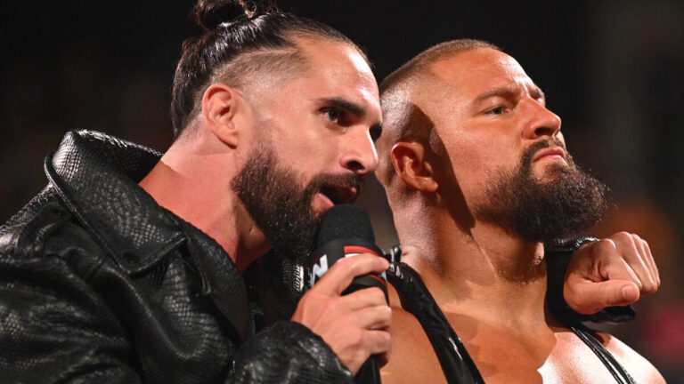 WWE's Seth Rollins and Bron Breakker