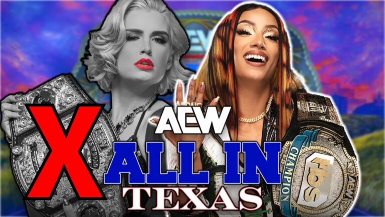 AEW All In Texas with Mercedes Mone and Toni Storm