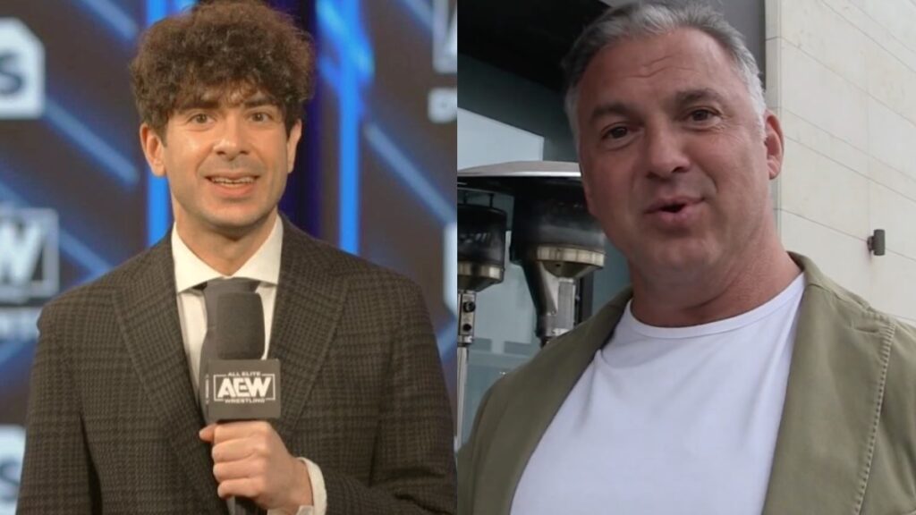 AEW's Tony Khan and WWE's Shane McMahon