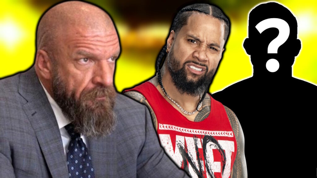 WWE stars Triple H and Jimmy Uso