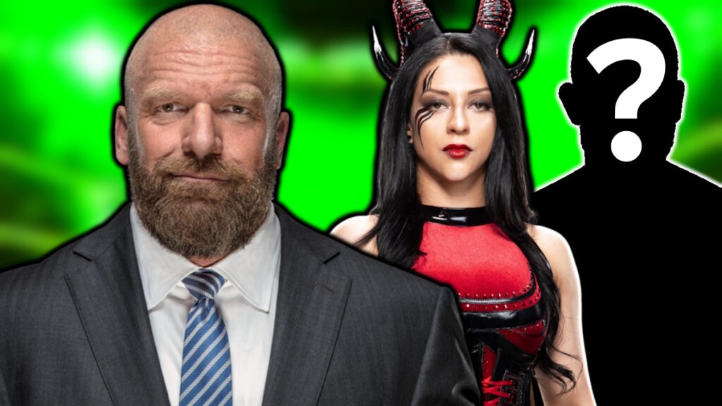 WWE stars Triple H and Stephanie Vaquer