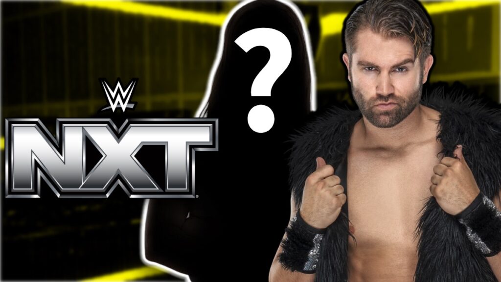Tyler Breeze and WWE NXT logo