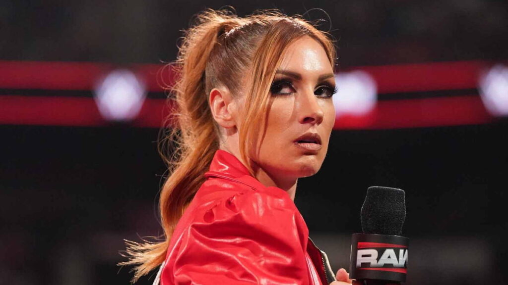 Becky Lynch on WWE Raw