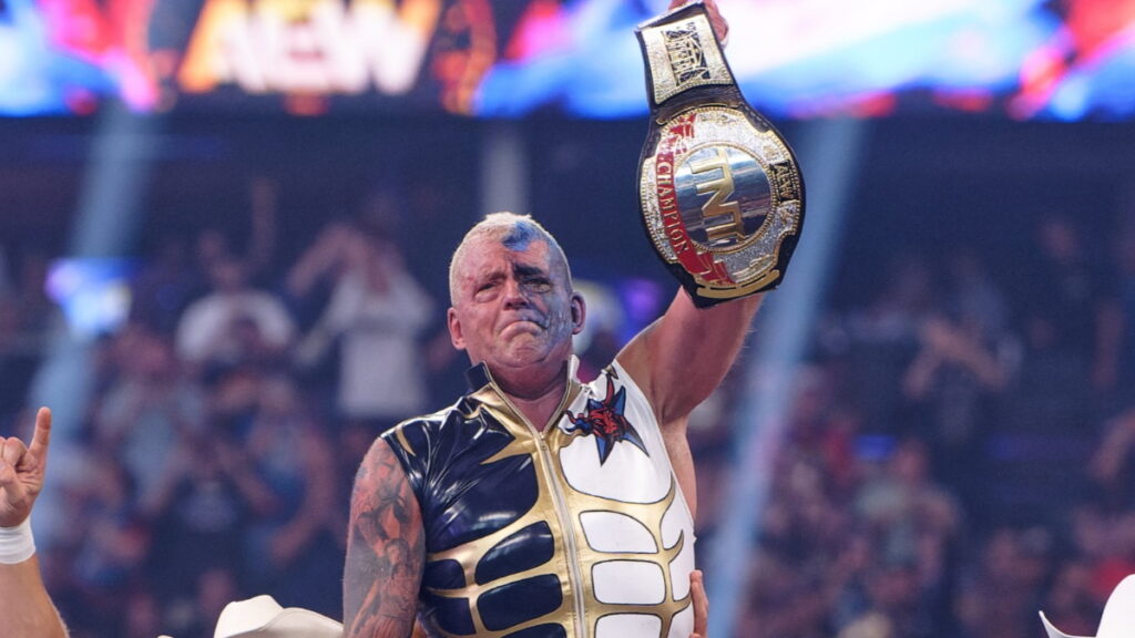 Dustin Rhodes TNT Champion at AEW All In