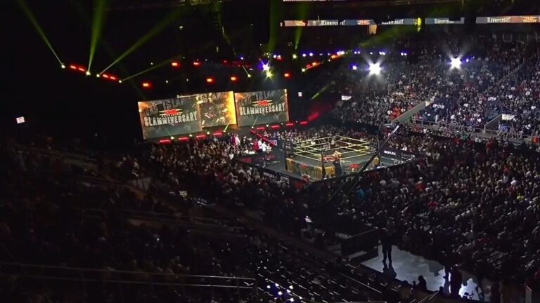 TNA Slammiversary crowd and screen
