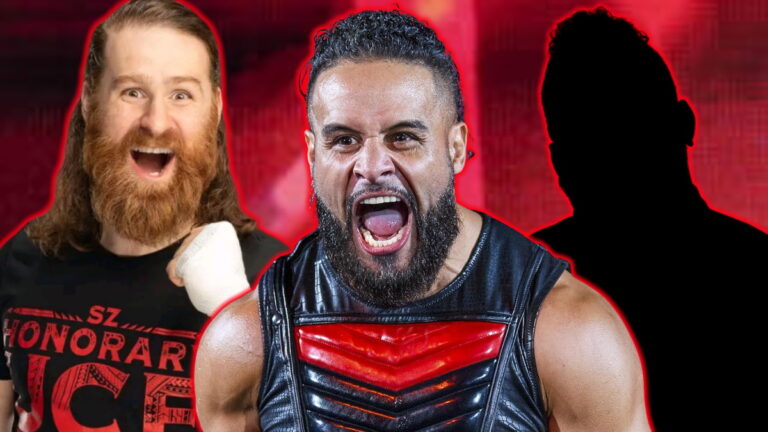WWE Bloodline members Tama Tonga and Sami Zayn