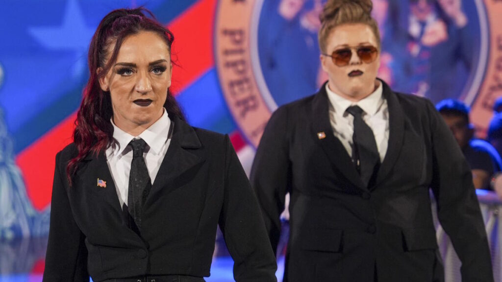 Alba Fyre and Piper Niven in WWE