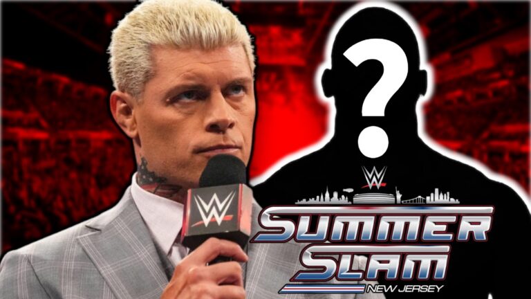 WWE SummerSlam logo and Cody Rhodes