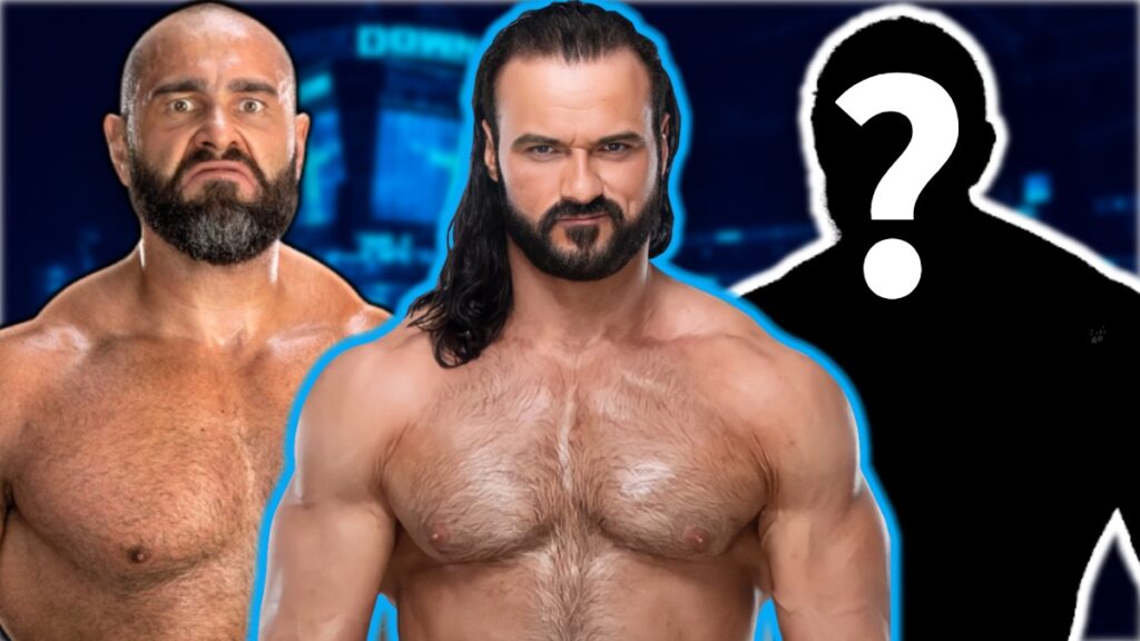 WWE's Drew McIntyre with Rusev