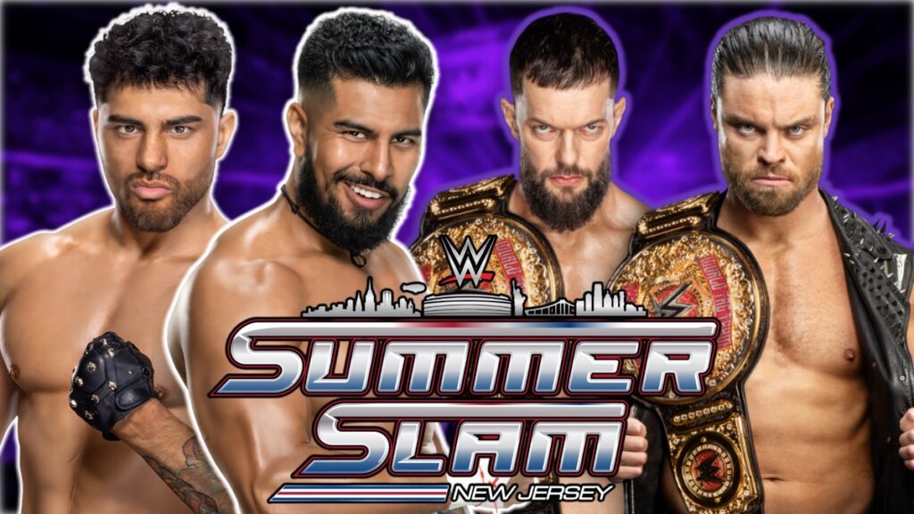 WWE SummerSlam 2025 logo with The Judgment Day and LWO