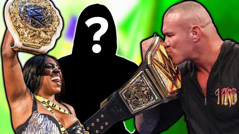 WWE stars Naomi and Randy Orton