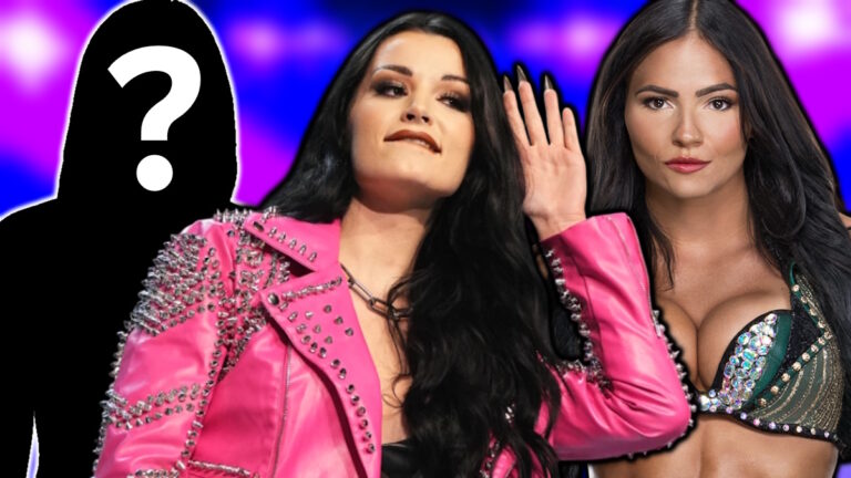 WWE stars Paige and Kiana James