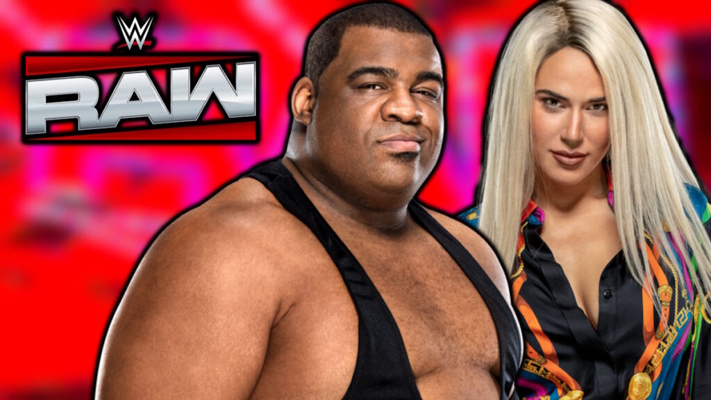 WWE Raw logo, Keith Lee and Lana
