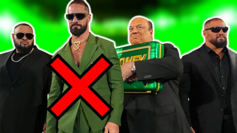 WWE Seth Rollins faction with Bronson Reed, Paul Heyman and Bron Breakker