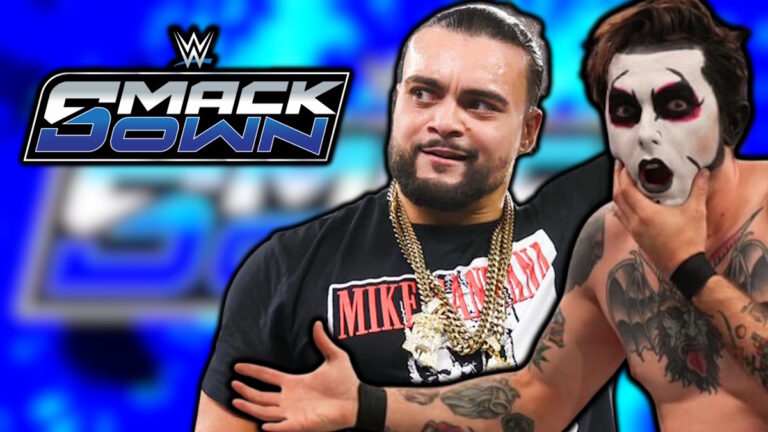 WWE SmackDown logo, Mike Santana and Danhausen