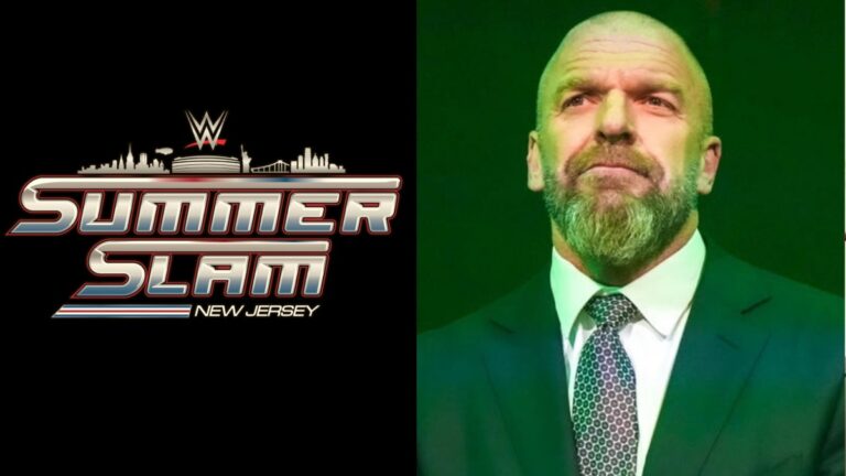 WWE SummerSlam 2025 logo and Triple H
