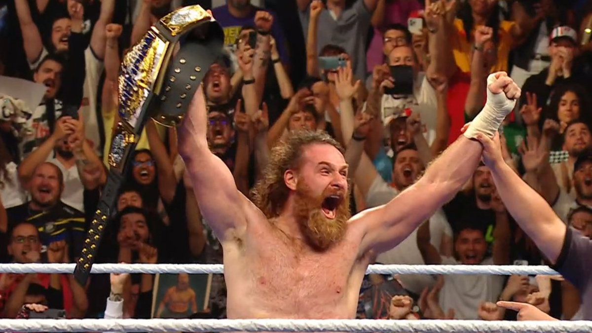 WWE United States Champion Sami Zayn