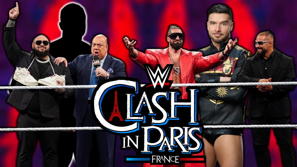 WWE Clash In Paris logo, The Vision and Ethan Page