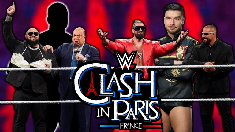 WWE Clash In Paris logo, The Vision and Ethan Page