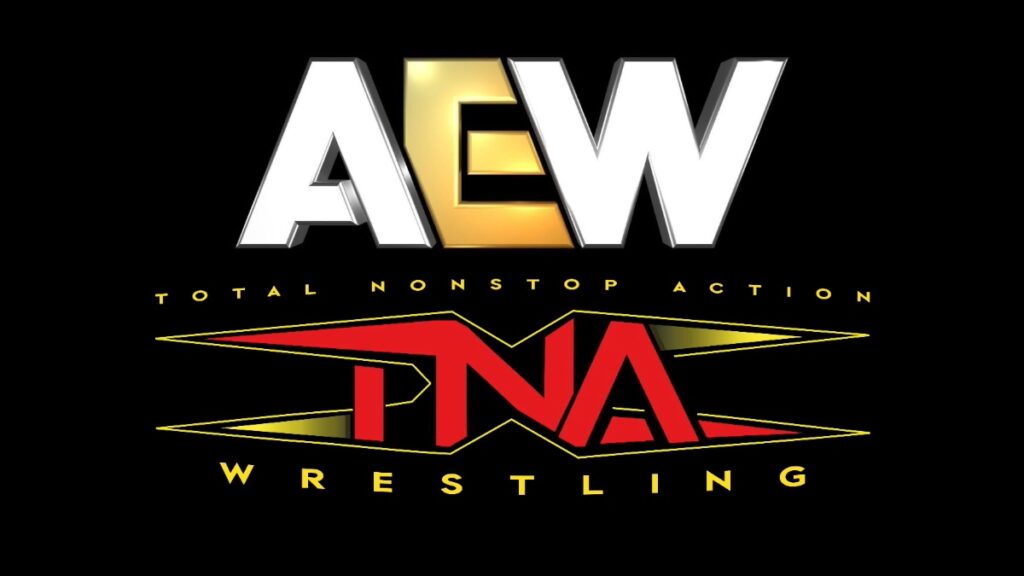 AEW and TNA Wrestling logos