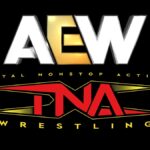 AEW and TNA Wrestling logos