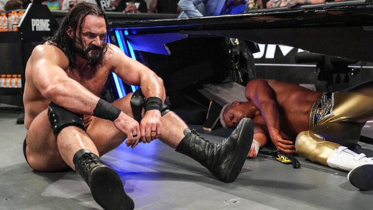Drew McIntyre and Cody Rhodes on WWE SmackDown