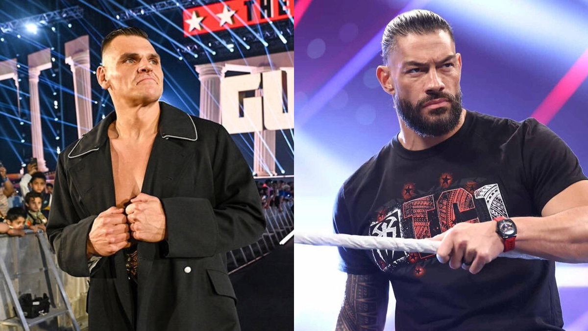 WWE stars GUNTHER and Roman Reigns