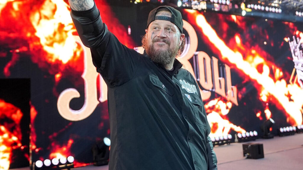 Jelly Roll at WWE SummerSlam