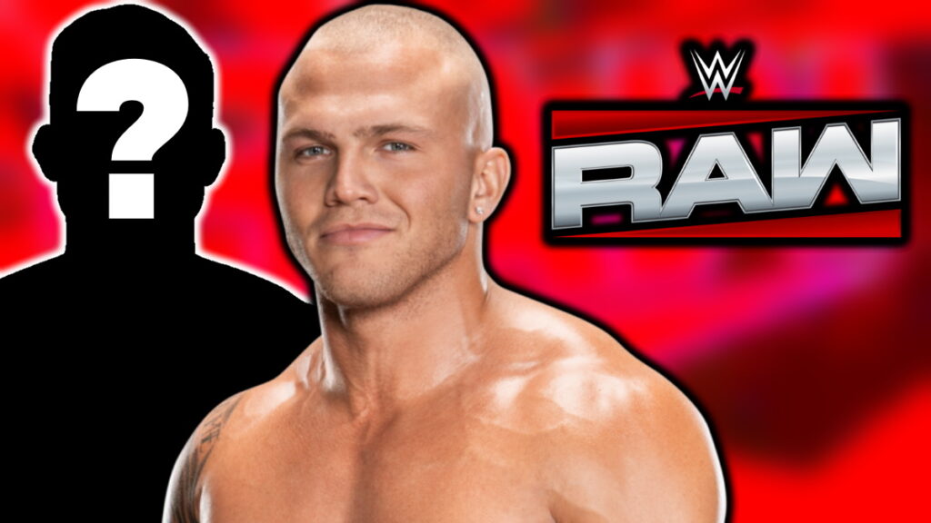 WWE Raw logo and Myles Borne